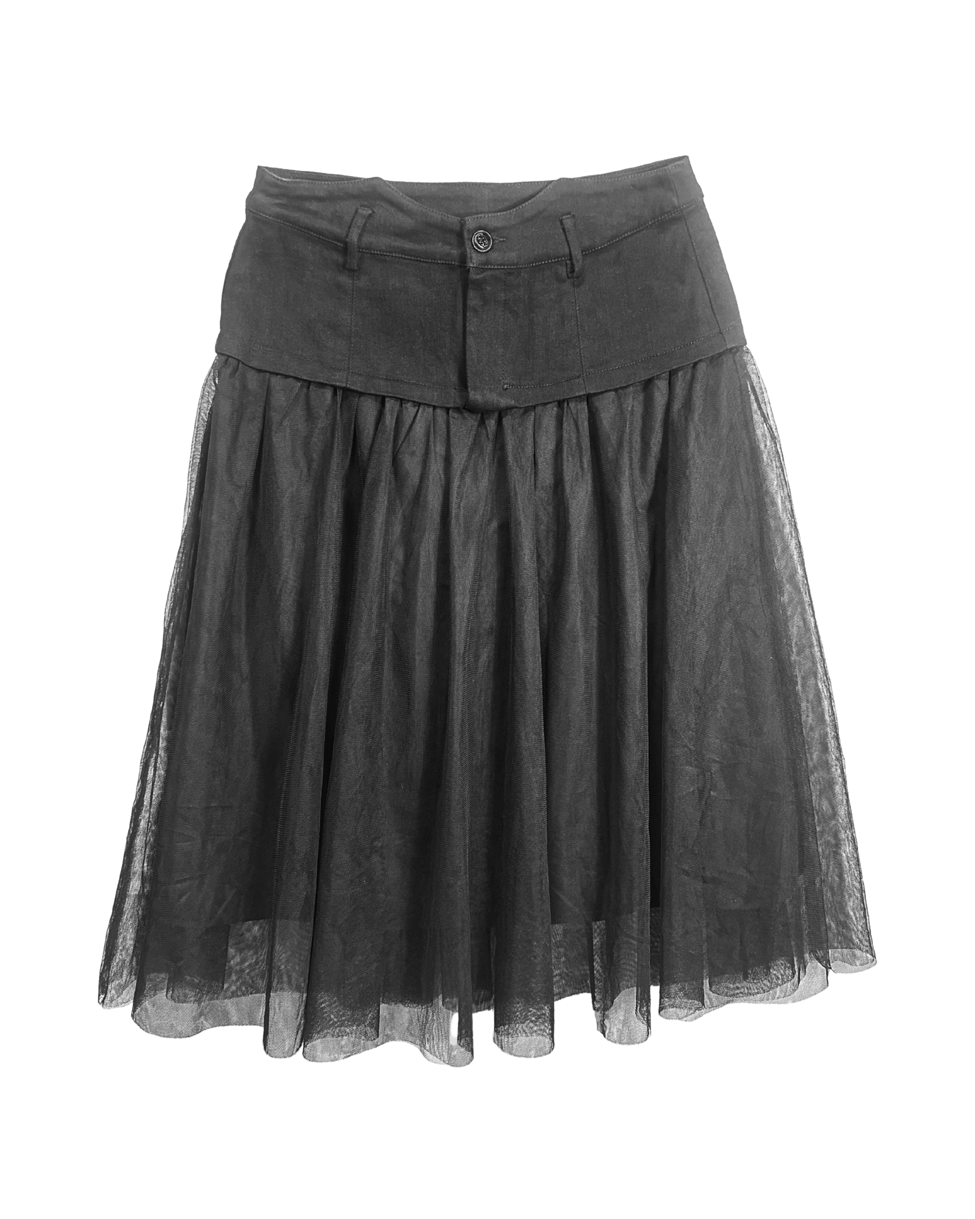 Half Tulle Skirt
