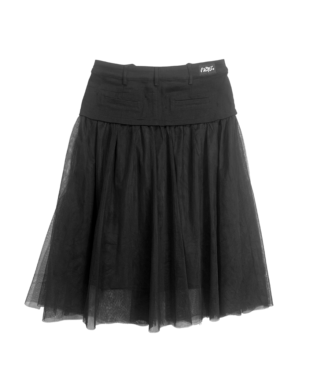 Half Tulle Skirt