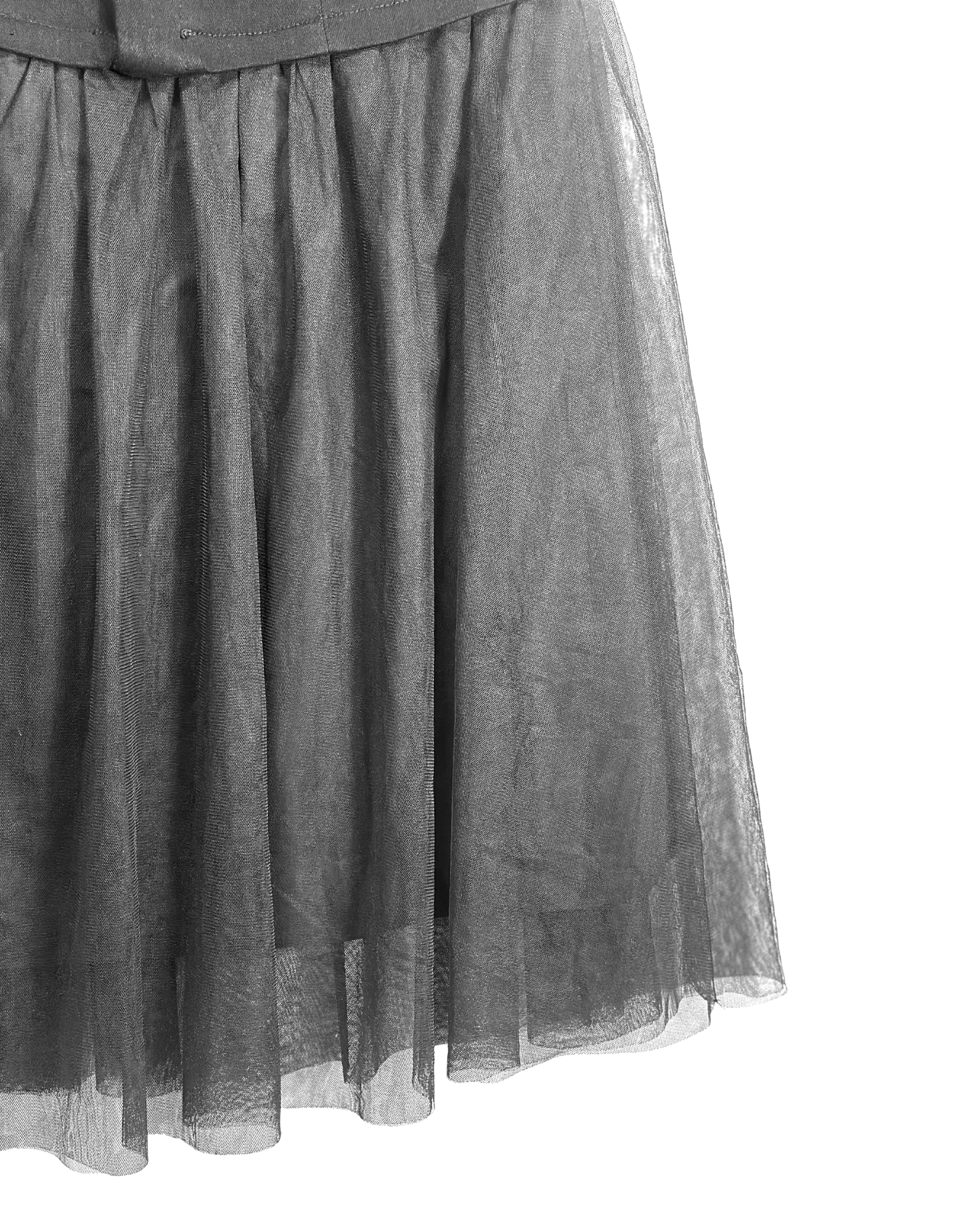 Half Tulle Skirt